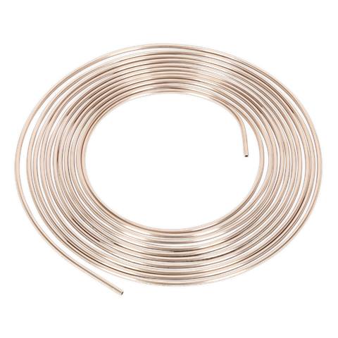 Brake Pipe Seamless Tube Cupro-Nickel 22 Gauge 3/16" x 25ft - BS EN 12449 CW024A