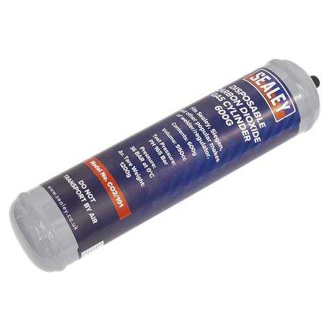 Disposable Carbon Dioxide Gas Cylinder 600g