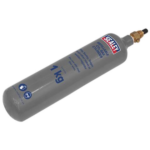 Refillable Carbon Dioxide Gas Cylinder 1kg