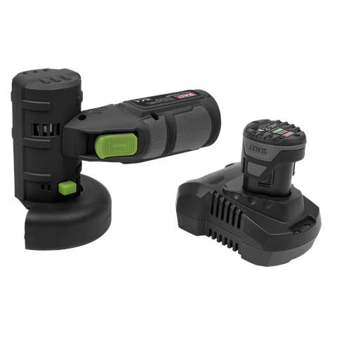 SV10.8 Series 75mm Cordless Angle Grinder Kit 10.8V 2Ah