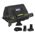 2 x SV10.8 Series Cordless Power Tool Kit 10.8V - 2 Batteries