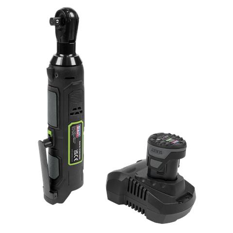 SV10.8 Series 3/8"Sq Drive Cordless Ratchet Wrench Kit 45Nm 10.8V 2Ah