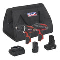 2 x SV12 Series Cordless Power Tool Kit 12V - 2 Batteries