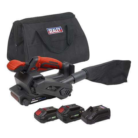 SV20 Series 76mm Cordless Belt Sander Kit 20V - 2 Batteries