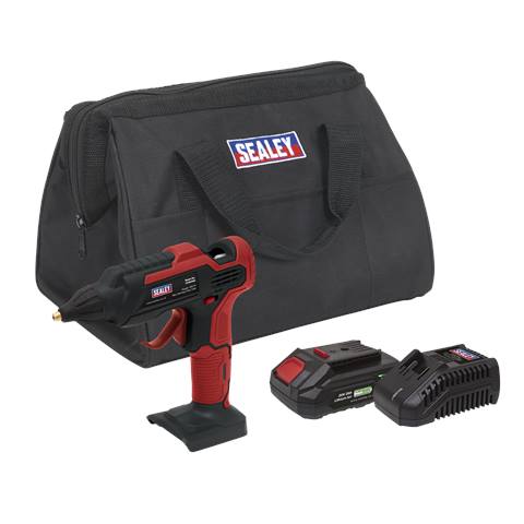 SV20 Series Cordless Glue Gun Kit 20V 2Ah
