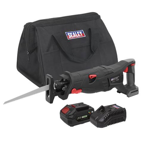 Premier SV20 Series Brushless Cordless Reciprocating Saw 20V 4Ah Kit