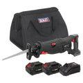 Premier SV20 Series Brushless Cordless Reciprocating Saw 20V 4Ah Kit - 2 Batteries