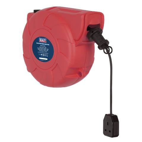 15m Retractable Cable Reel System 1 x 230V
