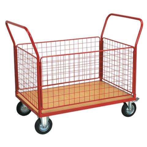 Platform Truck with 4 Removable Sides 1200 x 800mm - 300kg Capacity