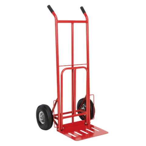 Folding Sack Truck with Pneumatic Tyres 250kg Capacity