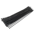 Cable Tie 380 x 4.8mm, Black - Pack of 100