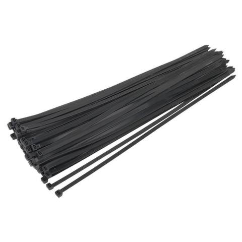 Cable Tie 650 x 12mm, Black - Pack of 50