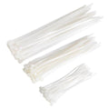 Cable Tie Assortment, White - Pack of 75