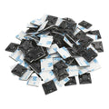 Sealey Self-Adhesive Cable Tie Mount 30 x 30mm, Black - Pack of 100 CTM3030B
