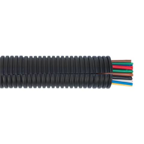 Split Convoluted Cable Sleeving Split 22-27mm 10m