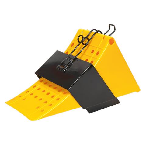 Commercial Wheel Chock with Bracket