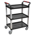 Composite Workshop Trolley 3-Level/3 Wall