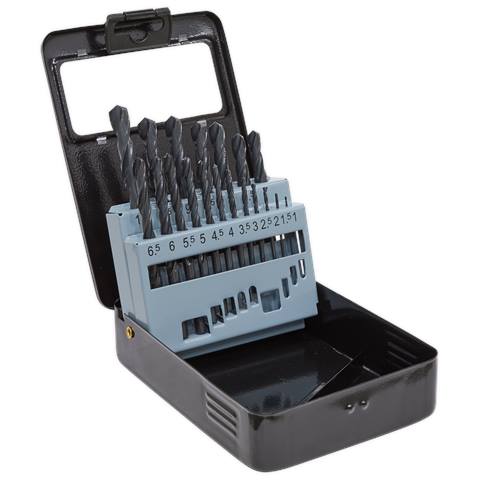 HSS Roll Forged Drill Bit Set 19pc