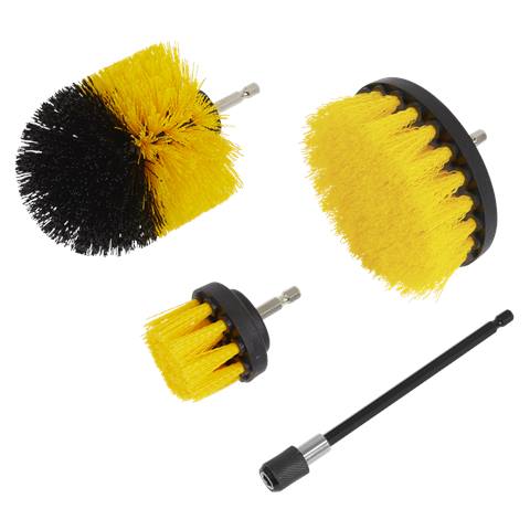 Drill Brush Set 4pc