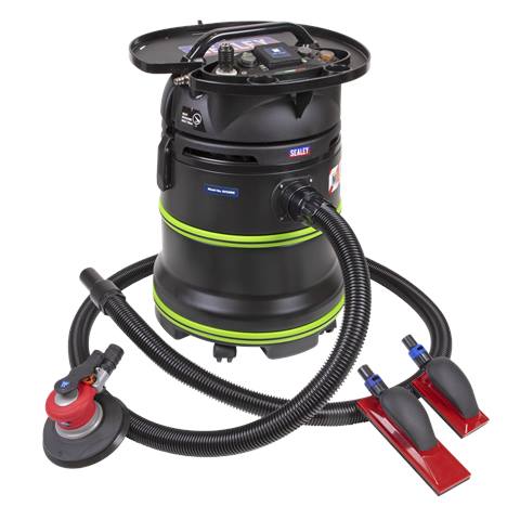 Generation M Class Dust-Free Sanding Kit with Air Palm Sander