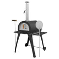 Dellonda Outdoor Wood-Fired Pizza Oven & Smoker