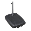 Dellonda Fillable Parasol Base with Wheels, Water/Sand Fill 60L