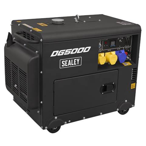 5000W Diesel Generator 4-Stroke Engine 110/230V