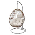 Dellonda Single Swinging Egg Chair with Cushion