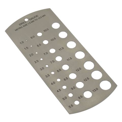 Metric Drill Gauge 1-13mm