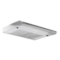 Baridi Visor Cooker Hood Extractor Fan 60cm - Stainless Steel