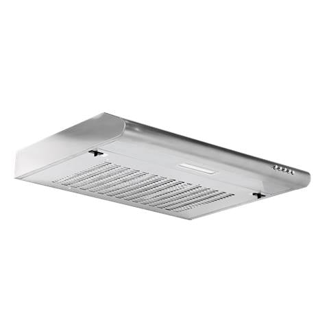 Baridi Visor Cooker Hood Extractor Fan 60cm - Stainless Steel