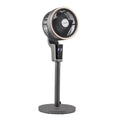 Baridi 12" Pedestal Fan with Remote Control & 12hr Timer 230V - Grey