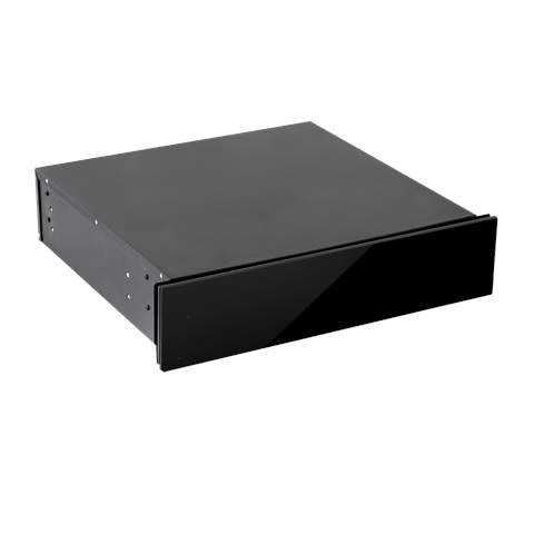Baridi Integrated Warming Drawer 60cm - Black