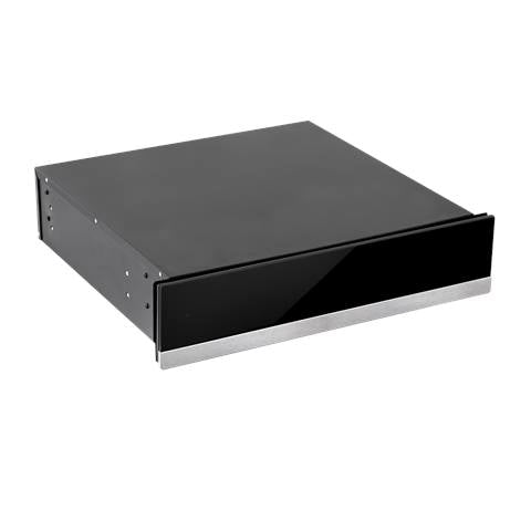 Baridi Integrated Warming Drawer 60cm - Black/Stainless Steel