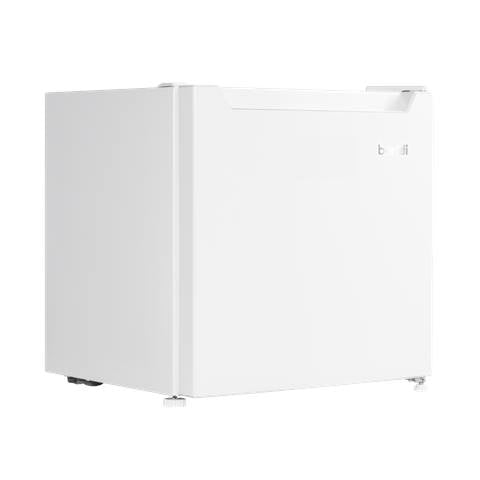 Baridi Tabletop Fridge with Ice Box, 46L Capacity, Adjustable Thermostat - White