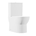 Baridi Close-Coupled Toilet with Soft Close Seat, Dual Flush Cistern & Rimless Flush – White