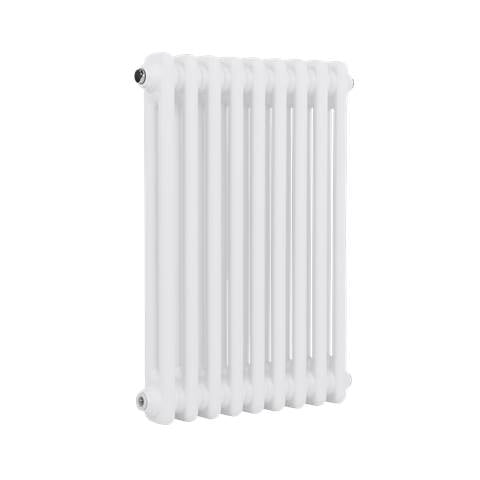 Baridi Horizontal Traditional 2 Column Radiator 600 x 427mm – White