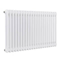 Baridi Horizontal Traditional 2 Column Radiator 600 x 1012mm – White
