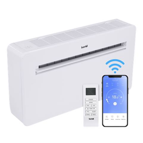 Baridi 4-in-1 Smart Monobloc Wall-Mounting Air Conditioning Unit 10,000Btu/hr - White