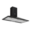 Baridi Cooker Hood, Chimney Style with Carbon Filters 90cm - Black