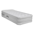 Dellonda Raised Air Bed with Removable Electric Pump & Storage Bag - Single