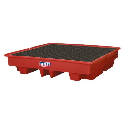 Polyethylene Barrel Bund/Spill Pallet 1280 x 1280 x 275mm
