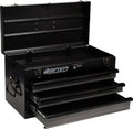 Moto 3 Drawer Carry Box Black Body & Grey Drawers