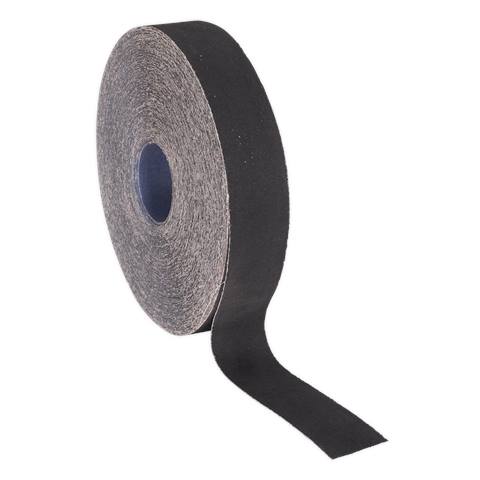 Emery Roll 80Grit 25mm x 50m - Blue Twill