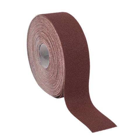 Emery Roll 120Grit 50mm x 50m - Brown