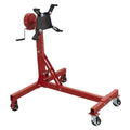 Folding 360º Rotating Engine Stand with Geared Handle Drive 450kg Capacity