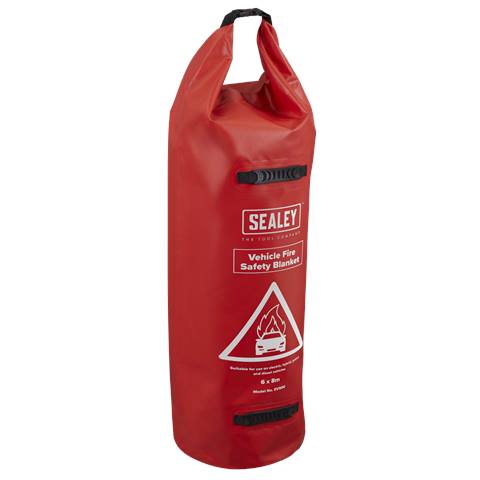 Vehicle Fire Safety Blanket - Silicone Coated 6 x 8m