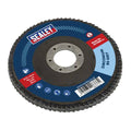 115mm Zirconium Flap Disc 80Grit 22mm Bore