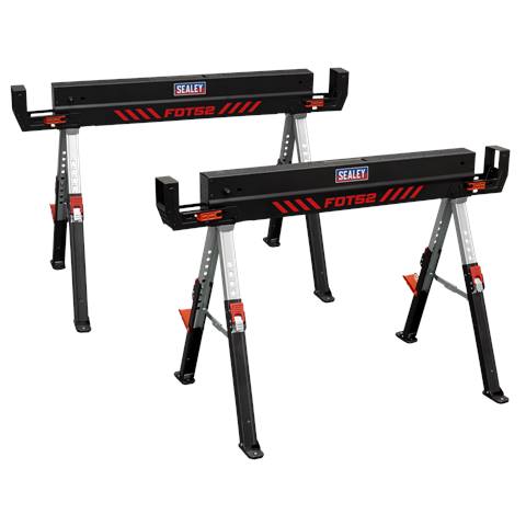 Adjustable Sawhorse Set 2pc