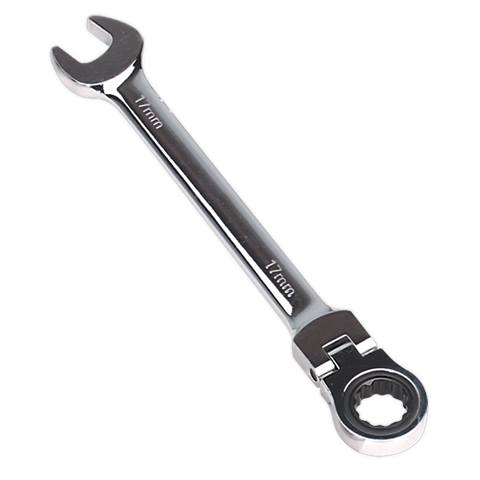 Premier Flexi-Head Ratchet Combination Spanner 17mm